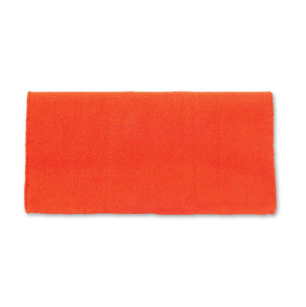 Trail Boss Saddle Blanket, Tangerine