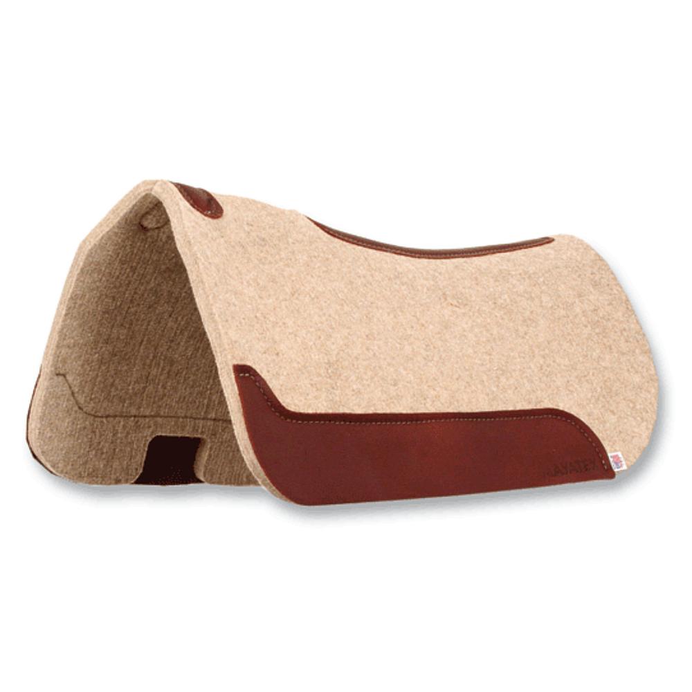 Barrel Racer Wool Felt Contour Pad, Tan