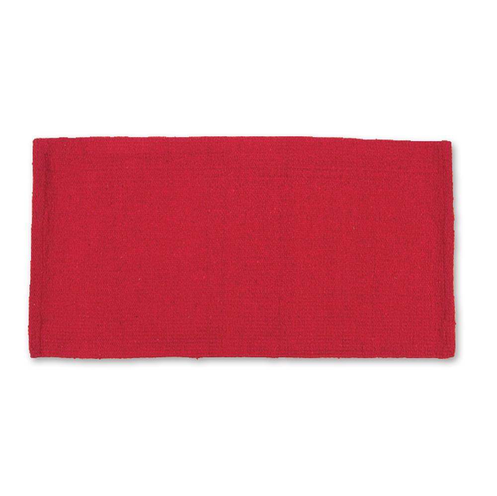 Trail Boss Saddle Blanket, Red