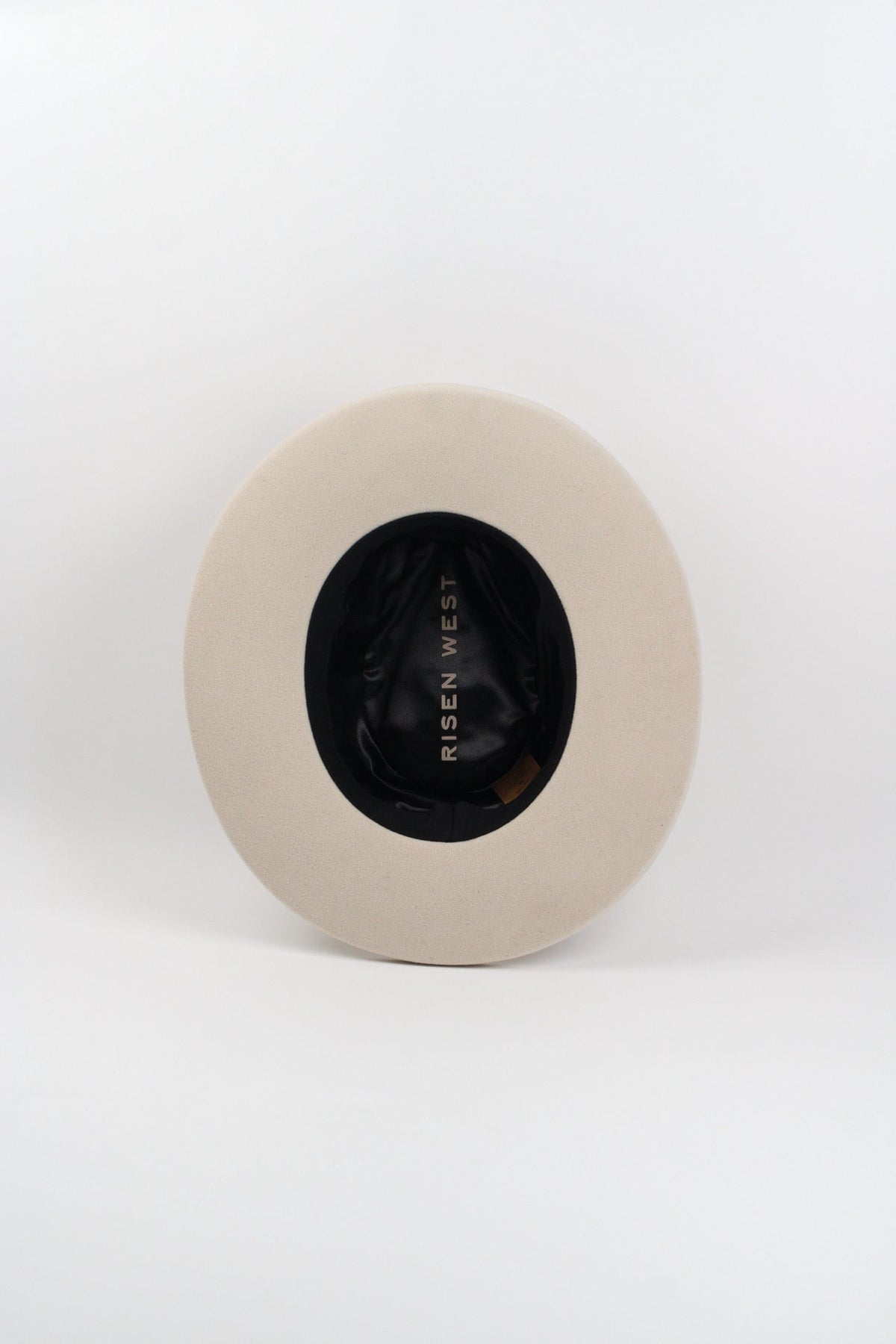 Ivory Pencil Brim Hat by Wilder and Soul, view 2