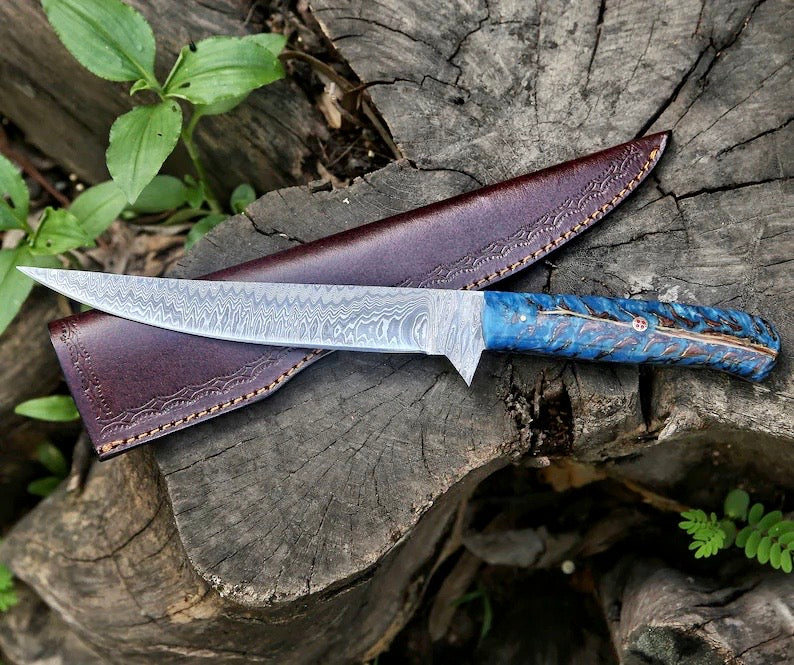 The Pine Cone Handle Fillet Knife | Texan Knives
