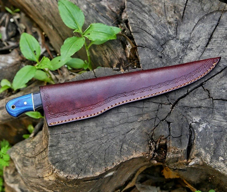 The Pakkawood Damascus Boning Knife | Texan Knives