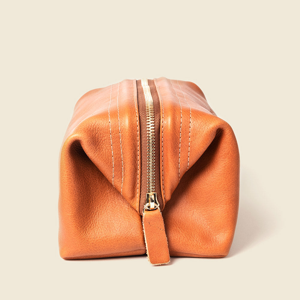 The Natural Leather Toiletry Bag, view 7