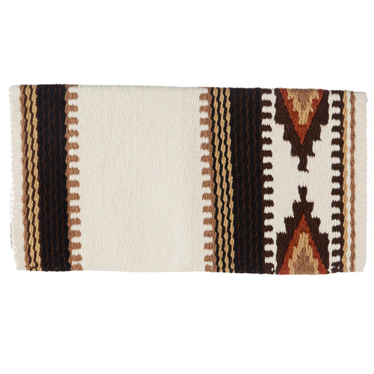 Chestnut wool saddle blanket