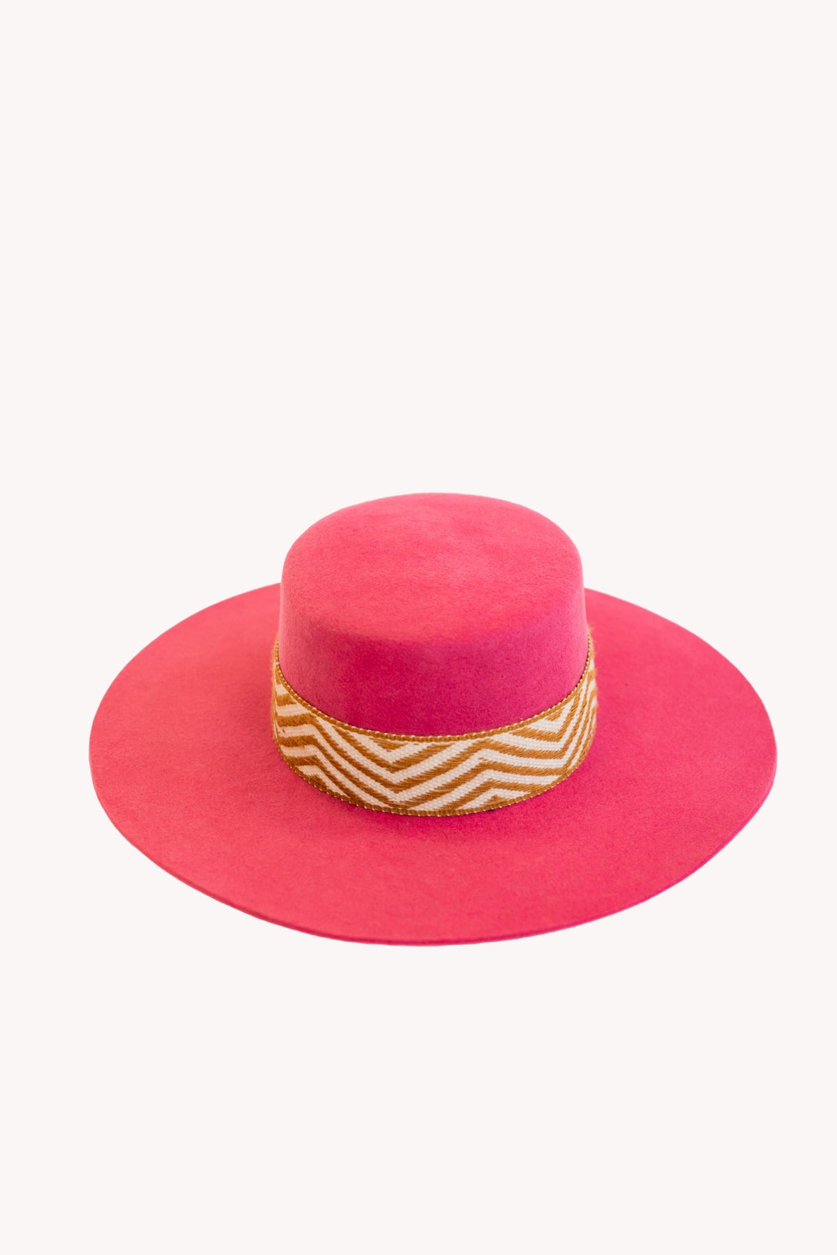 Berry Pink Spanish Felt Hat