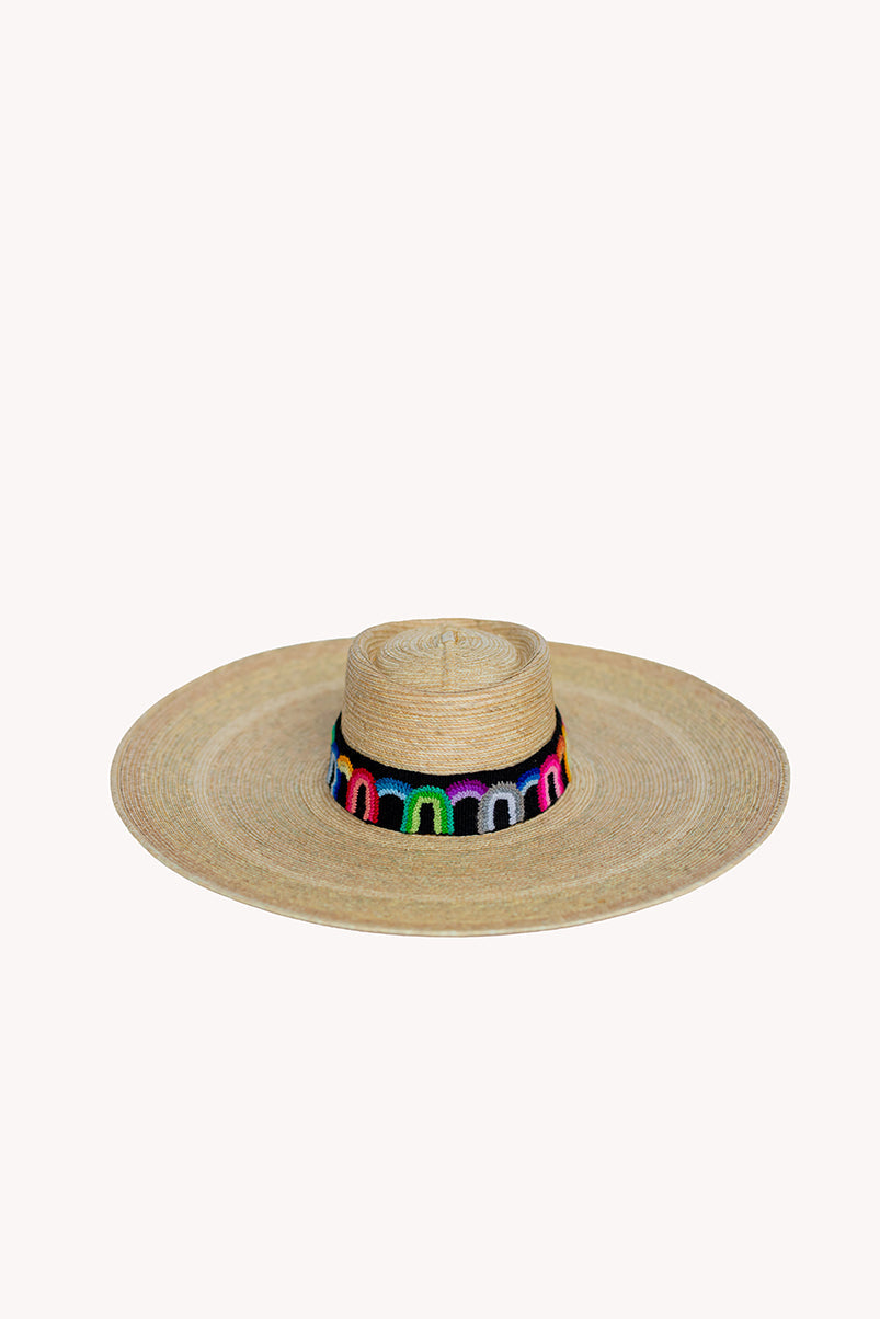Inti Wide Brim Sun Hat by Andeana Hats, view 2