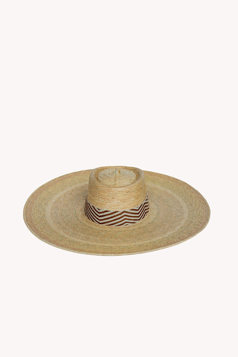 Inti Wide Brim Sun Hat by Andeana Hats, view 4