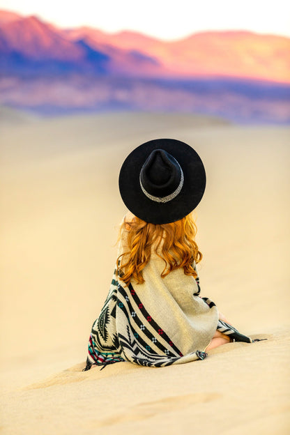 Black Alpaca Felt Western Hat by Andeana Hats