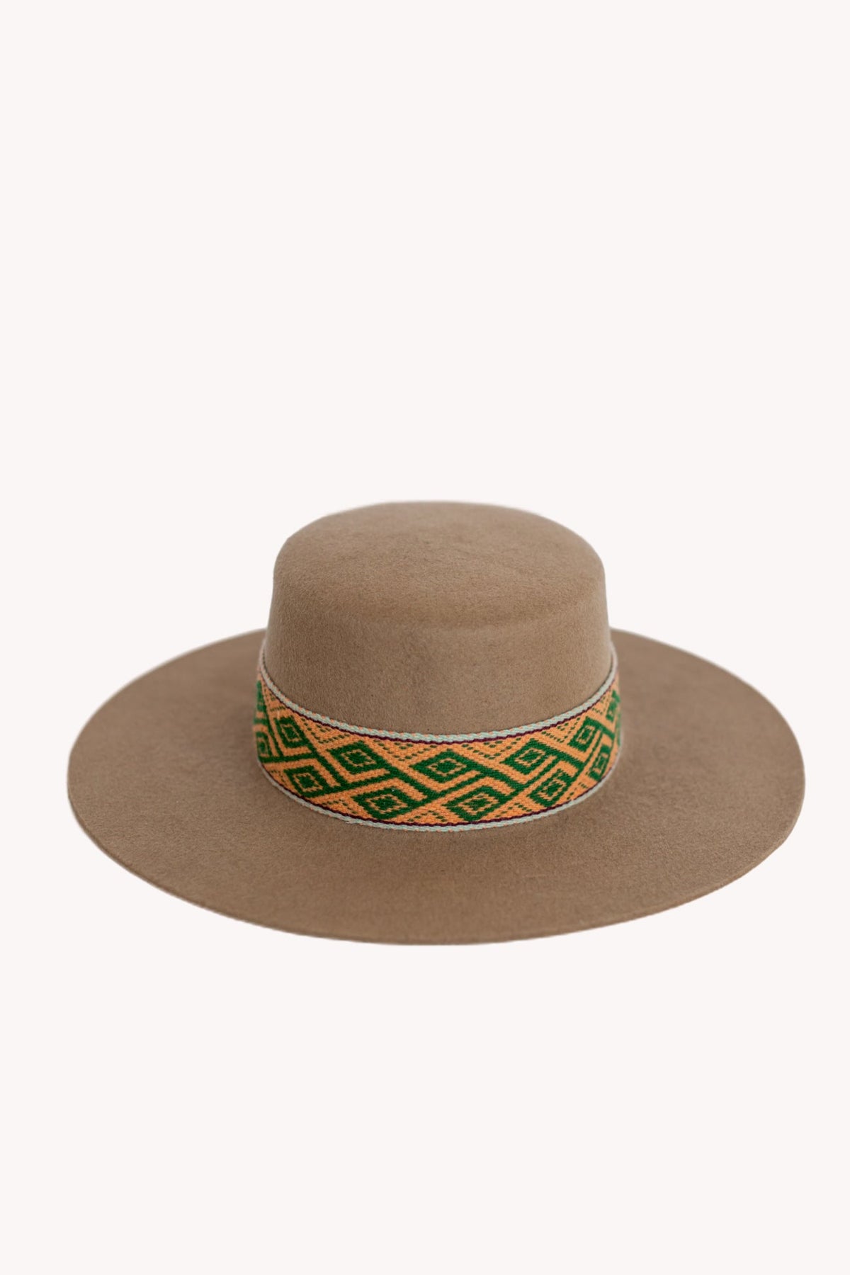 Beige Spanish Felt Hat by Andeana Hats