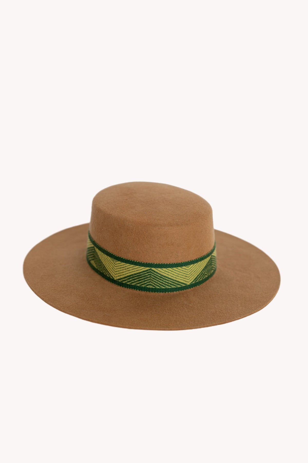 Camel Spanish Felt Hat by Andeana Hats, view 2