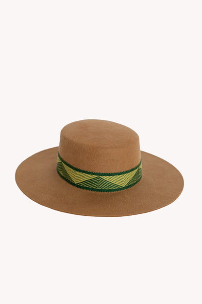 Camel Spanish Felt Hat by Andeana Hats, view 2