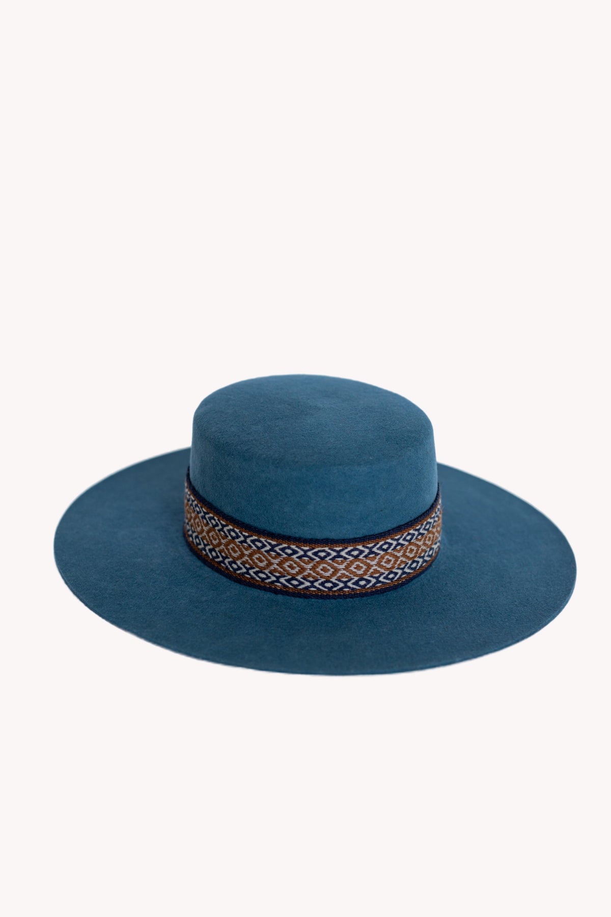 Denim Spanish Felt Hat by Andeana Hats, view 2