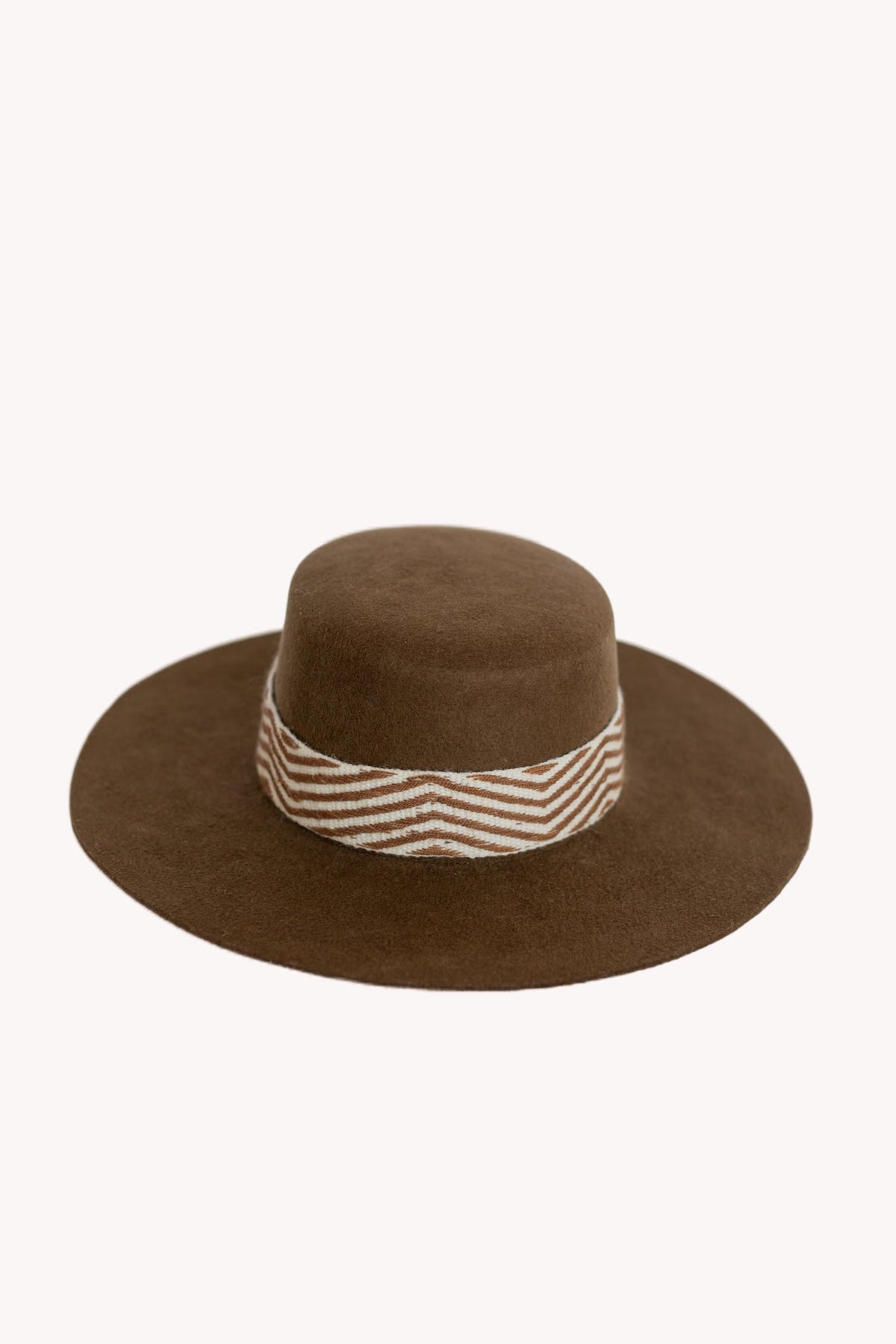 Chestnut Spanish Felt Hat by Andeana Hats