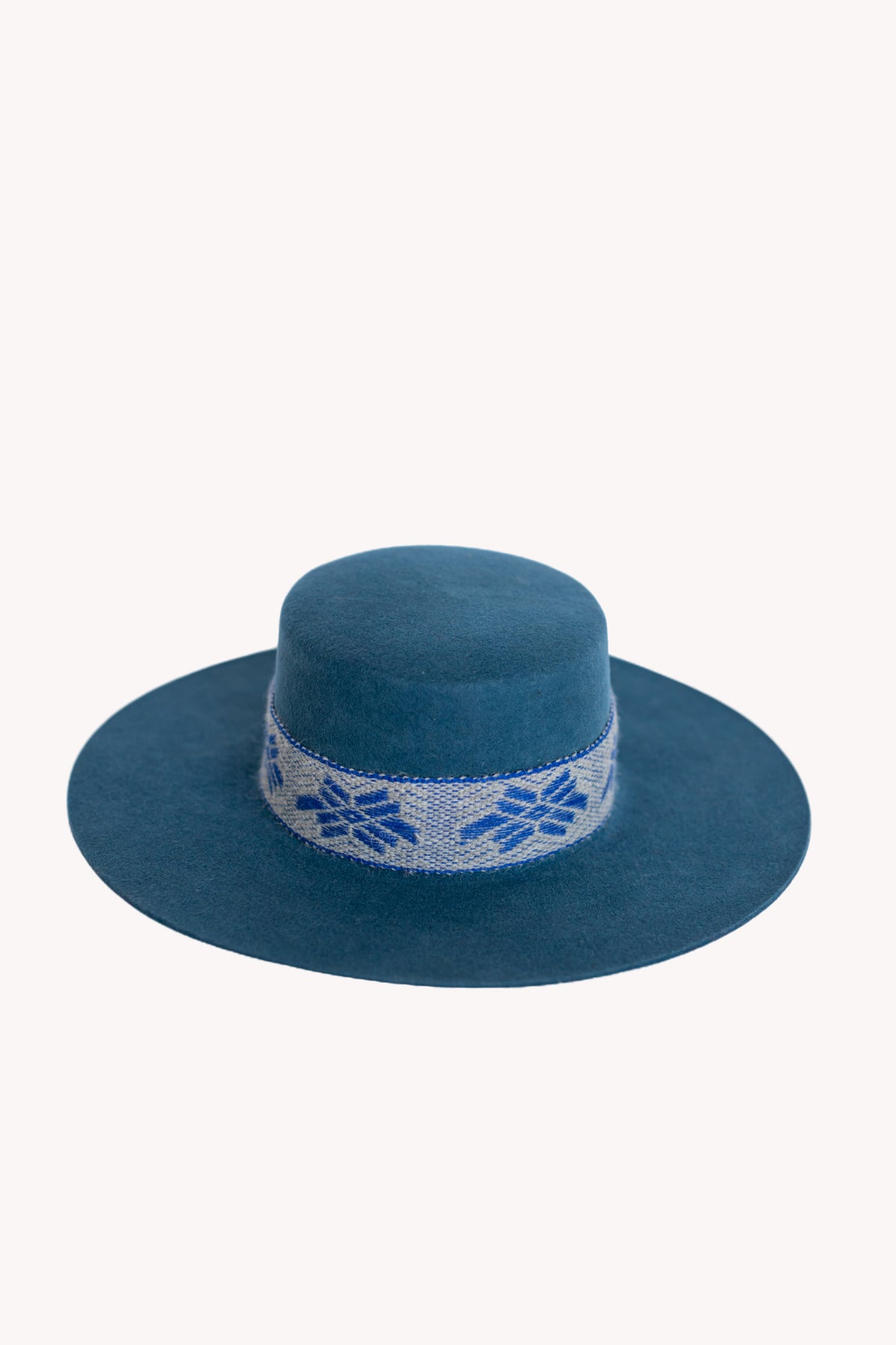 Denim Spanish Felt Hat by Andeana Hats, view 4