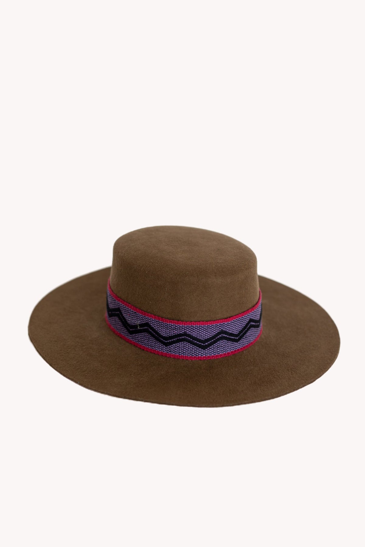 Chestnut Spanish Felt Hat by Andeana Hats, view 2