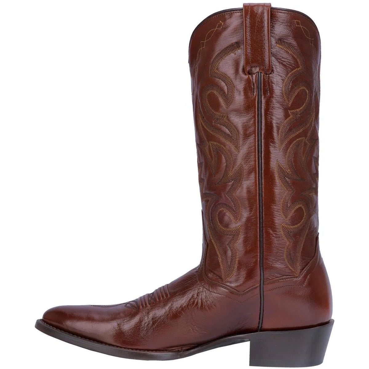 Tall Cowhide Round Toe Boot in Tan by HatCountry