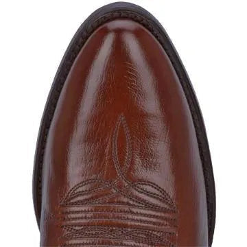 Tall Cowhide Round Toe Boot in Tan by HatCountry, view 2