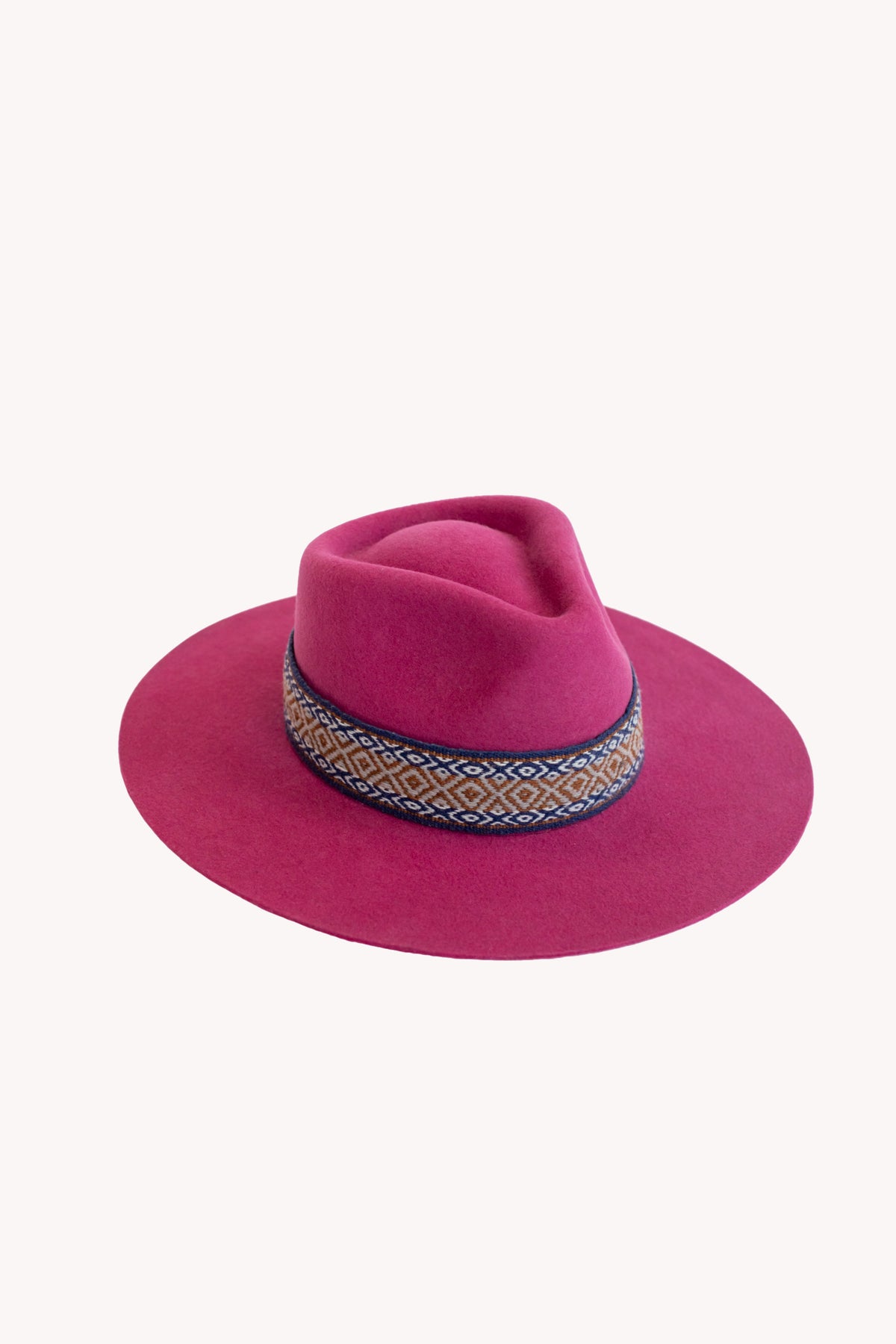 Berry Alpaca Western Hat by Andeana Hats, view 2