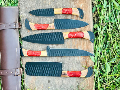 The Japanese-Style Olivewood Chef Knife | Texan Knives