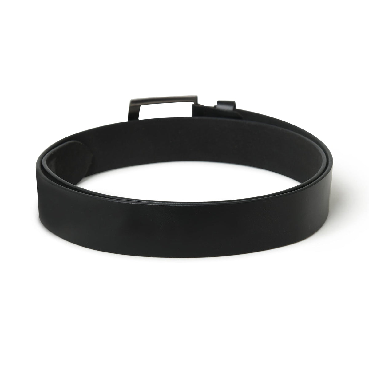 Minimalist Black Dress Belt by Classy Leather Bags
