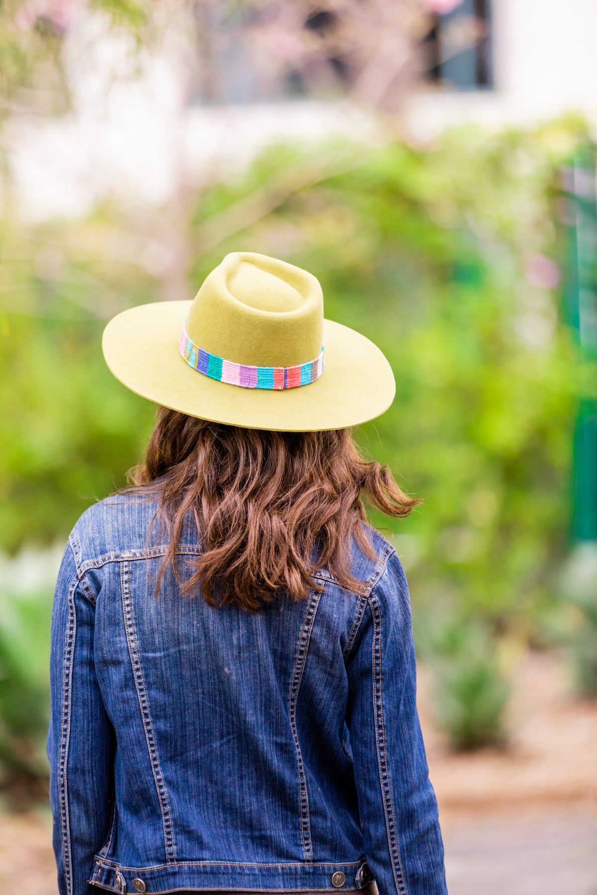 Meadow Green Felt Western Hat by Andeana Hats, view 4