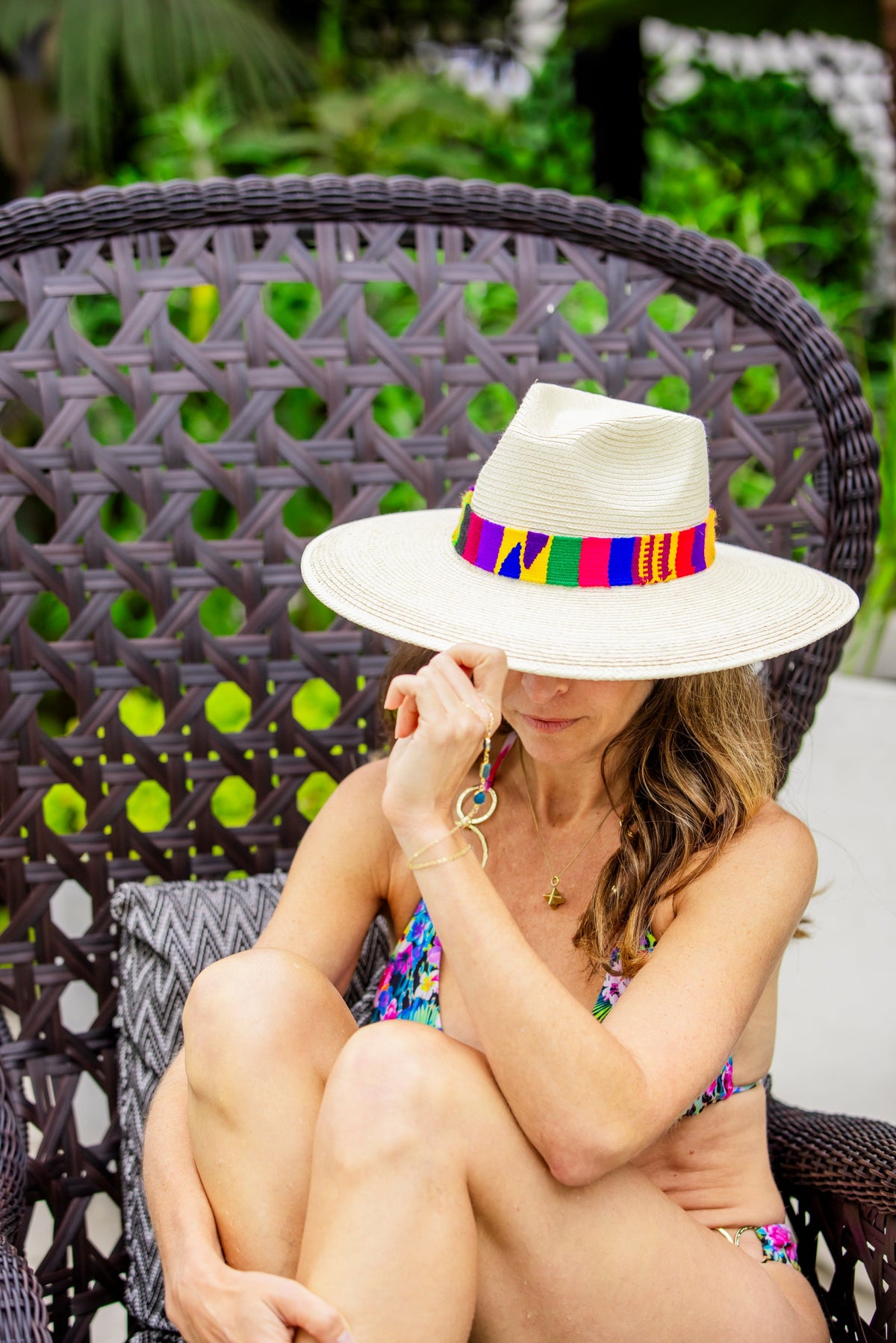 White Palm Western Hat by Andeana Hats, view 2