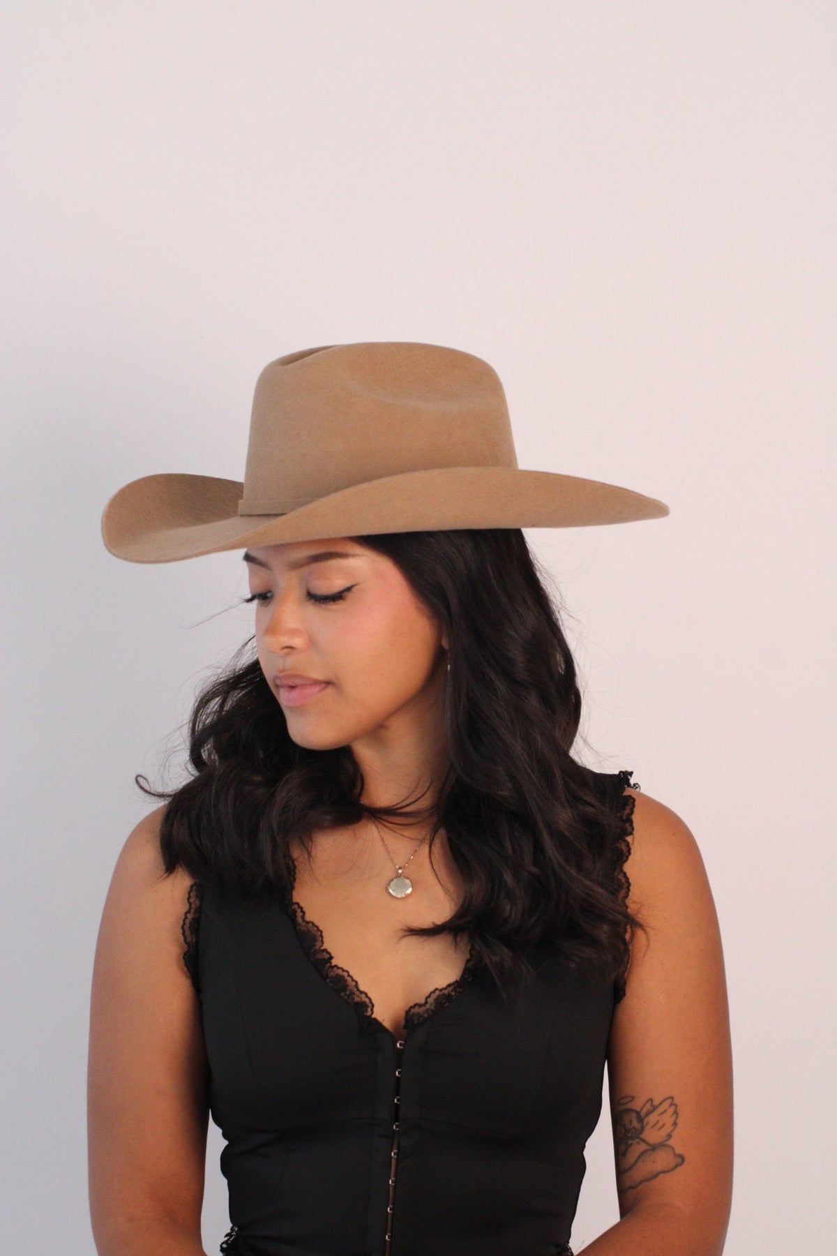 Chestnut 30X Merino Cattleman Hat by Wilder and Soul