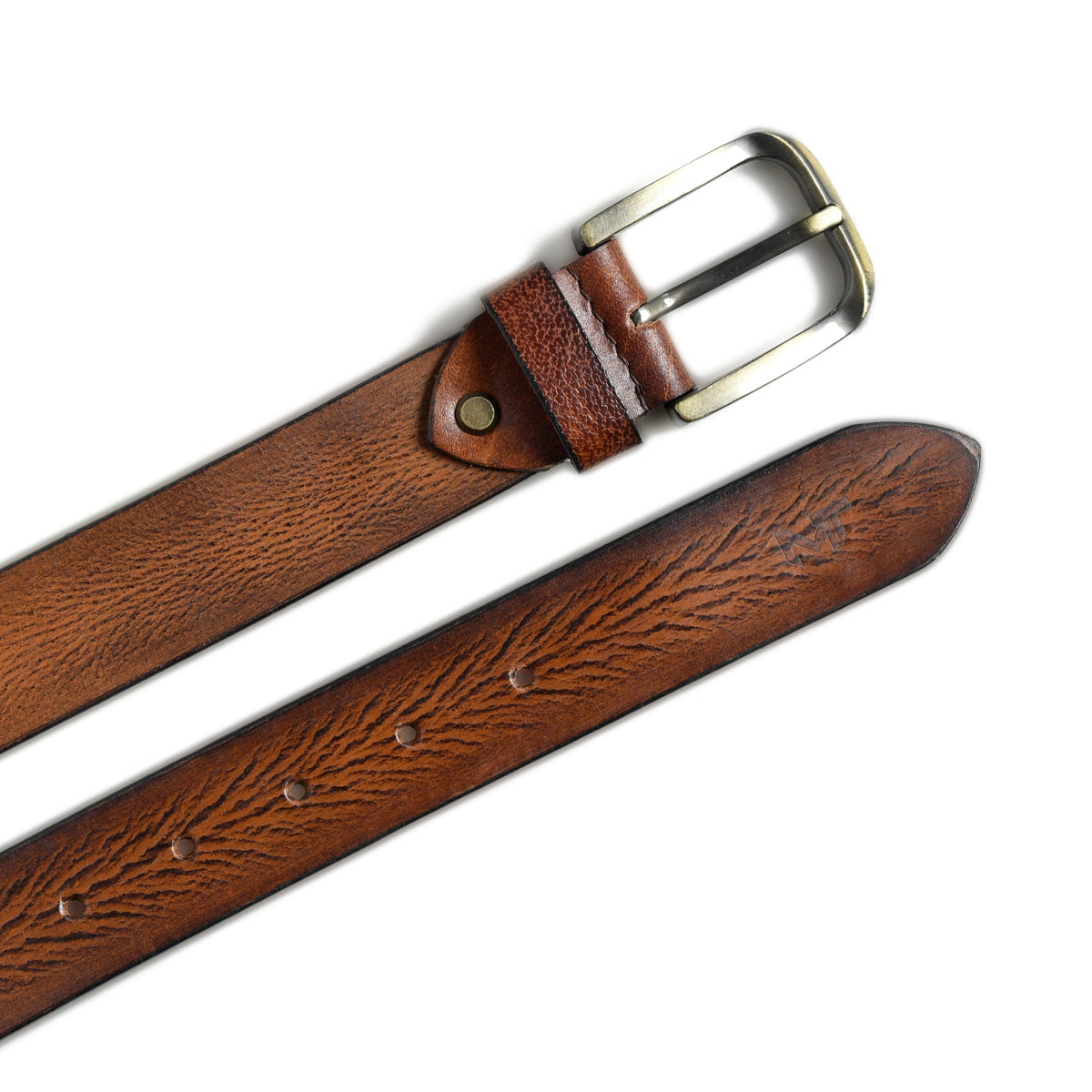 Eden Tan Leather Belt by Classy Leather Bags, view 2