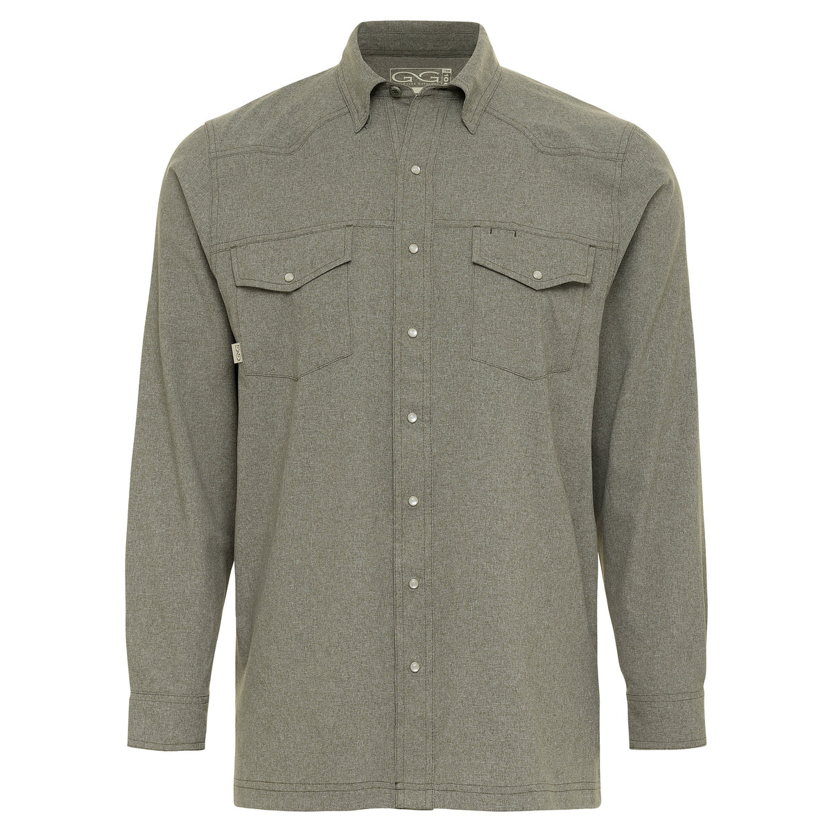 Agave pearl snap Western shirt by GameGuard, view 3