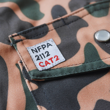 The Duck Camo FR Pearl Snap | WoahBros