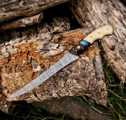 The Camel Bone Fillet and Boning Knife | Texan Knives