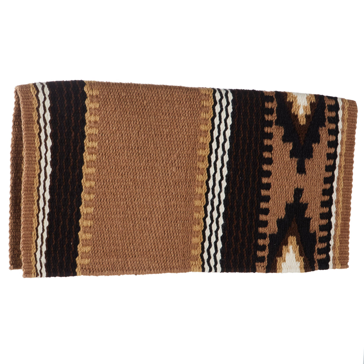 Cowtown Saddle Blanket, Fawn and Cream, view 2