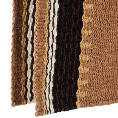Cowtown Saddle Blanket, Fawn and Cream, view 3