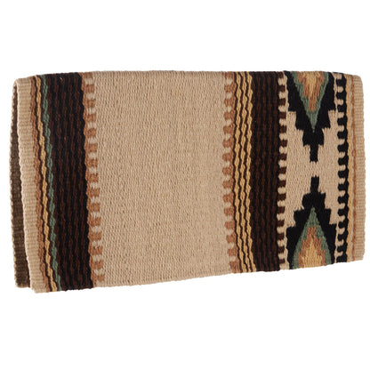 Cowtown Saddle Blanket, Sand and Sage, view 2