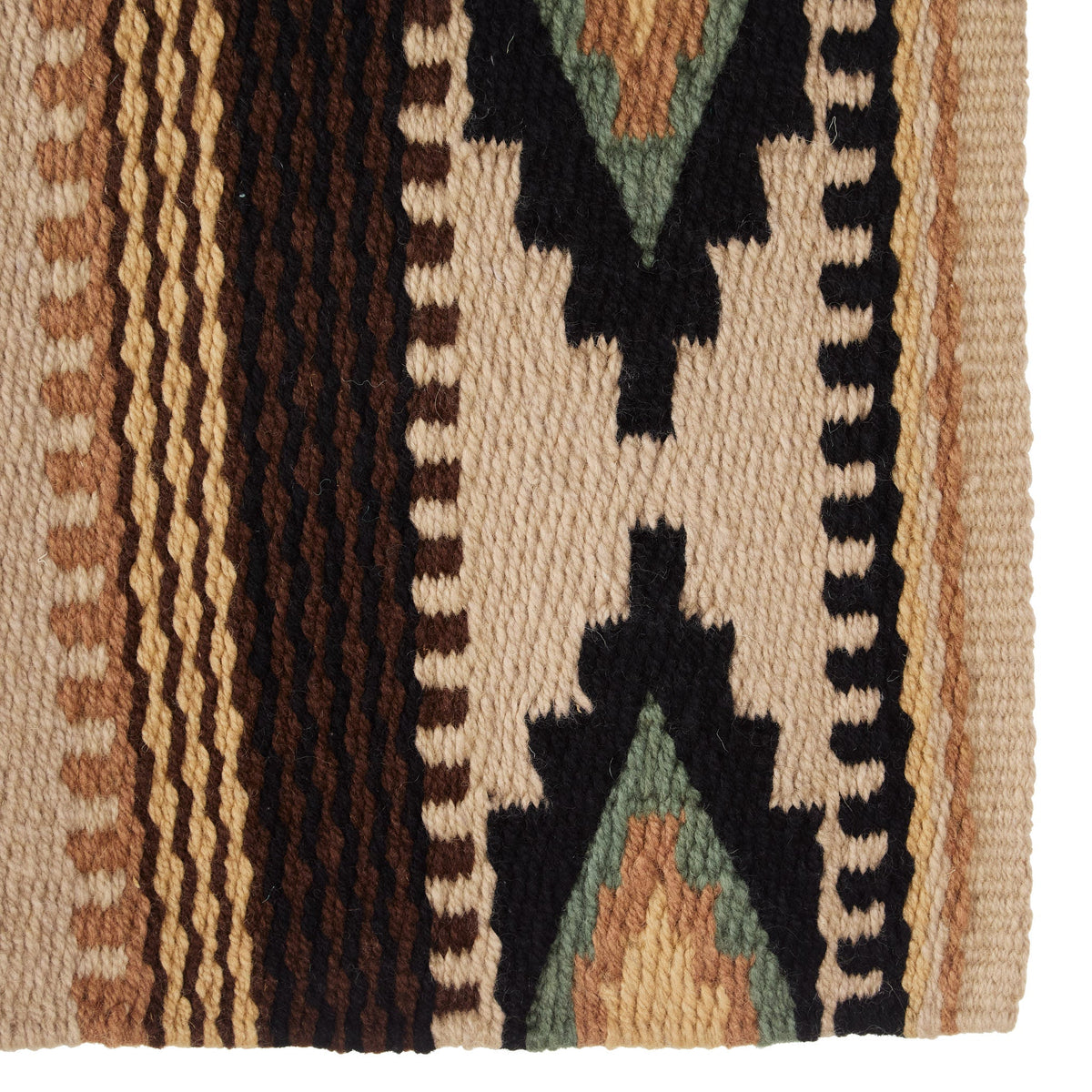 Cowtown Saddle Blanket, Sand and Sage, view 4
