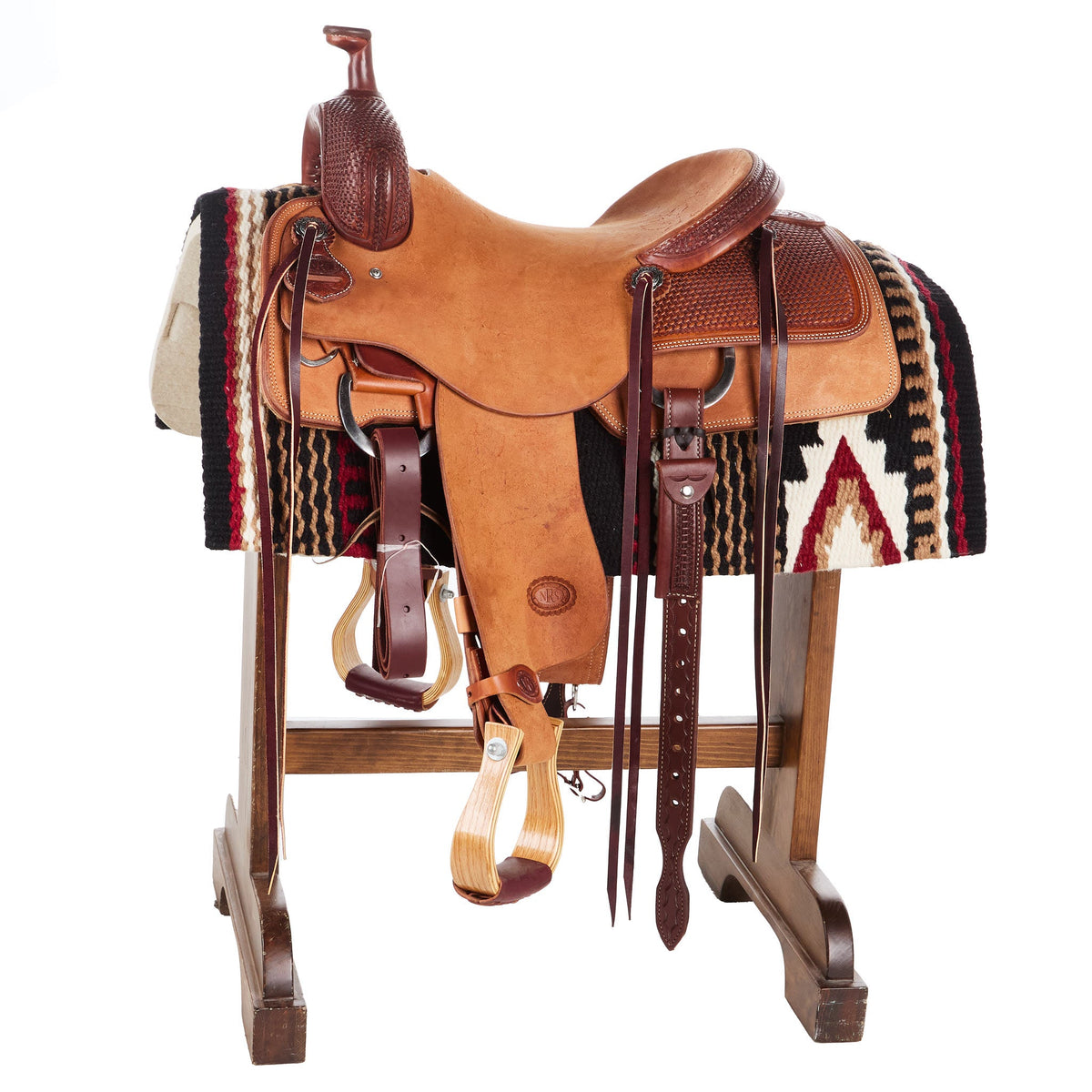 Cowtown Red Earth Saddle Blanket by Mayatex