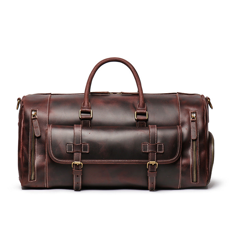 The Crazy Horse Leather Holdall