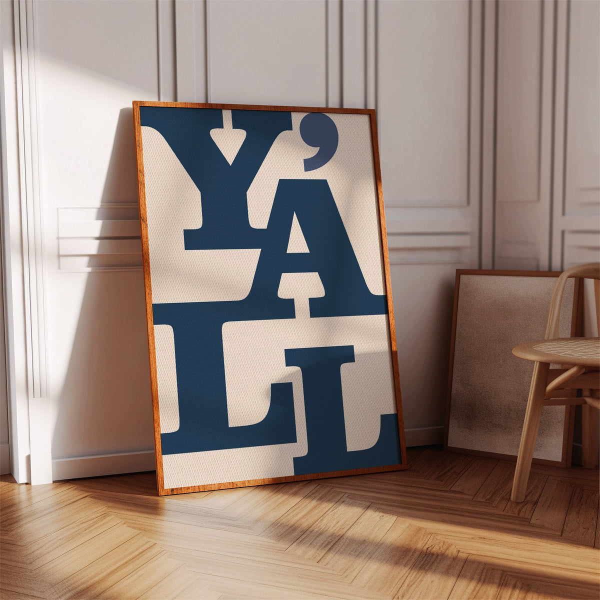 Y'all typography Western wall art print, view 2