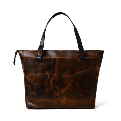 Buffalo Leather Office Tote by Classy Leather Bags, view 2