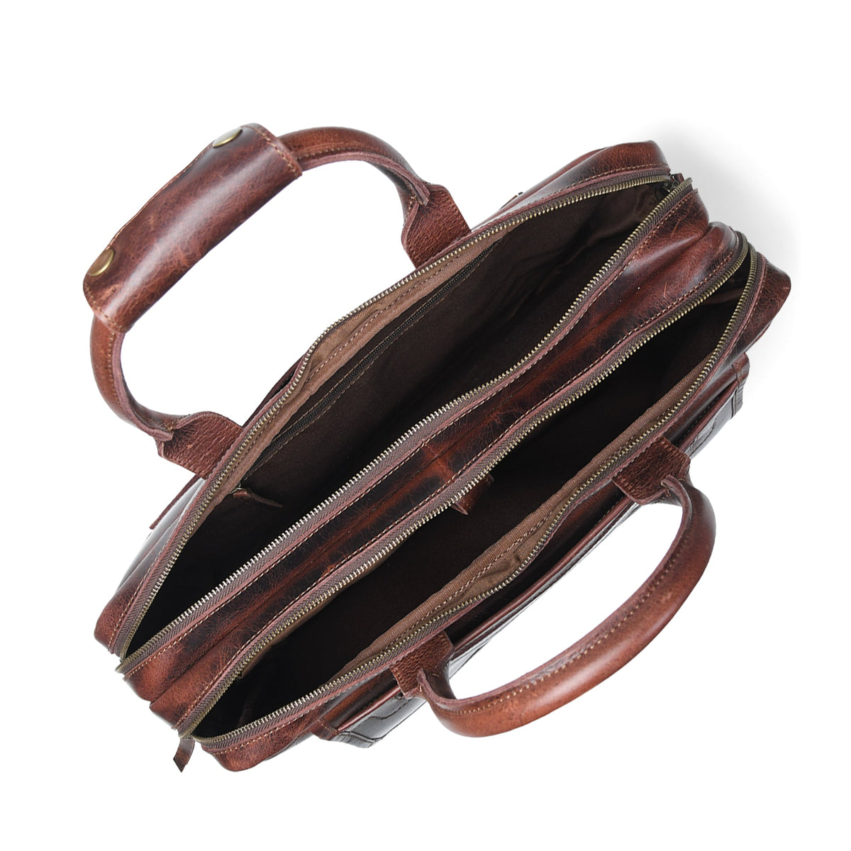 Buffalo Leather Pilot Bag by Classy Leather Bags, view 2