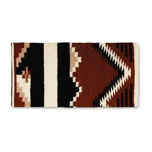 Oversized Durango Saddle Blanket, Brown, Black and Sand