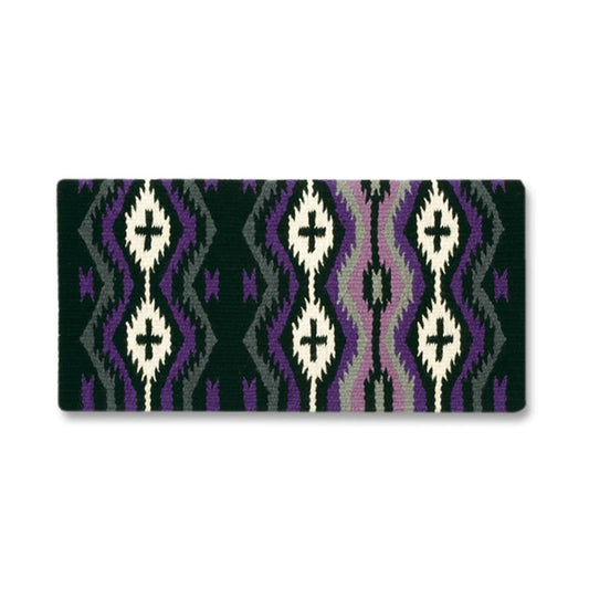 Las Cruces Saddle Blanket, Royal Lilac and Orchid