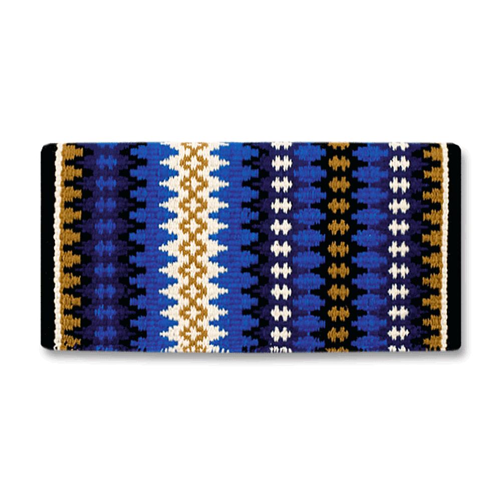 Nova Saddle Blanket, Purple, Blue and Gold