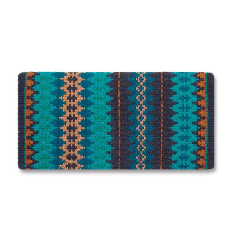 Nova Saddle Blanket, Ensign, Ocean Blue and Rust