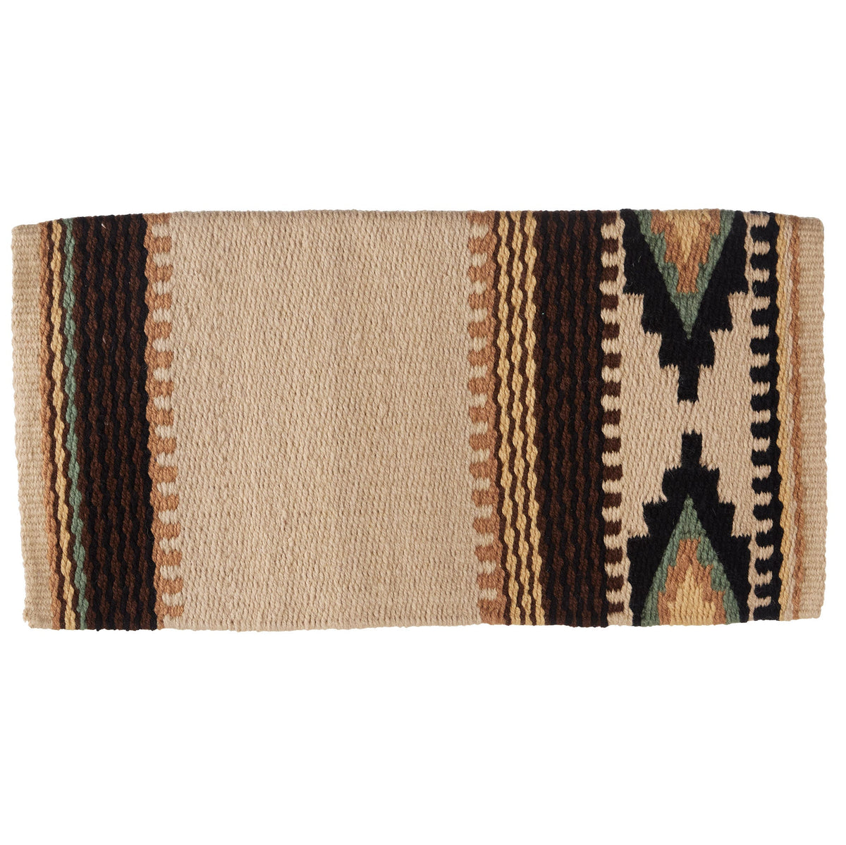 Cowtown Saddle Blanket, Sand and Sage