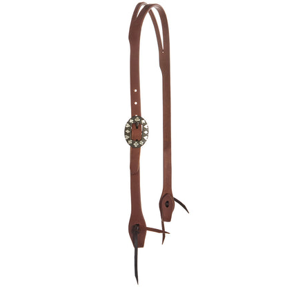 Card-Suit Harness Slit Ear Headstall