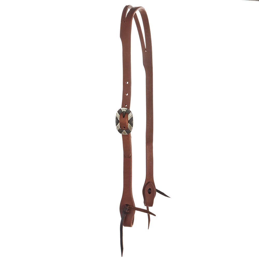 Oval Bar Harness Slit Ear Headstall