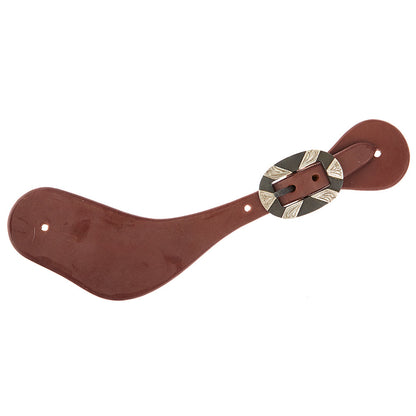 Men's Oval Bar Dove Wing Spur Straps