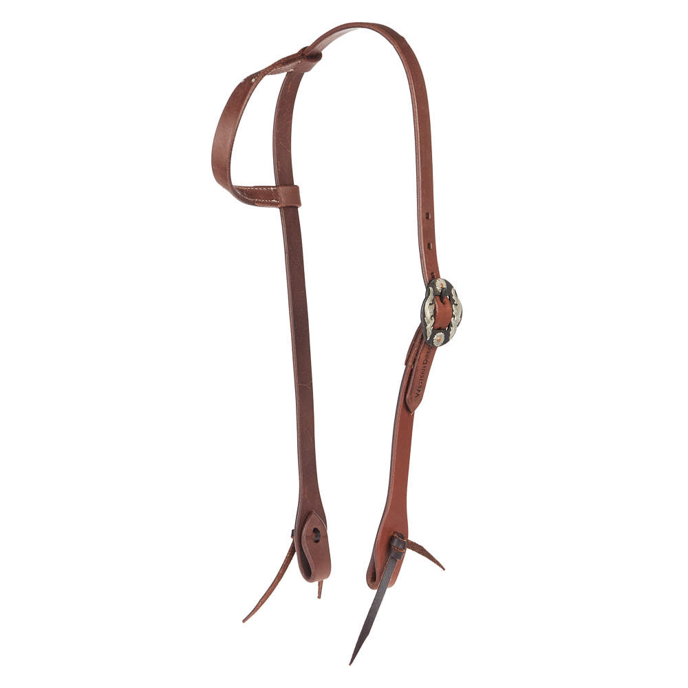 Double Flower Harness Single Ear Headstall