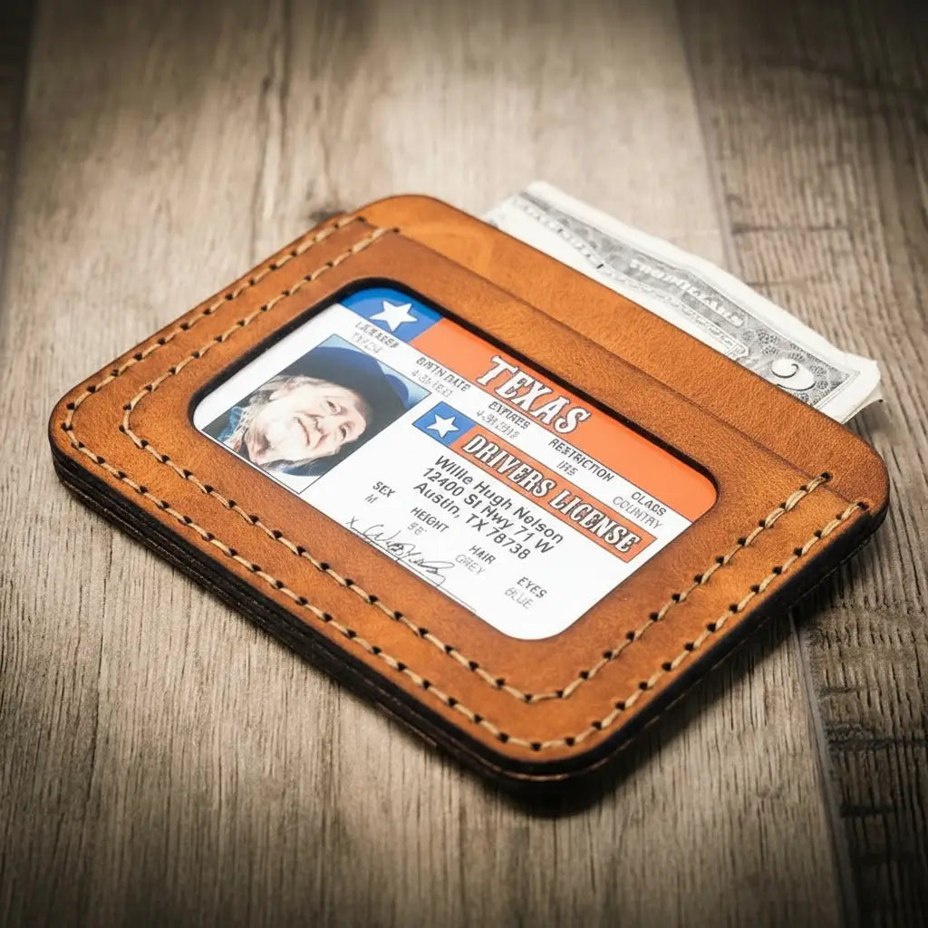 Mansfield Front-Pocket Wallet by Bull Sheath Leather, view 3